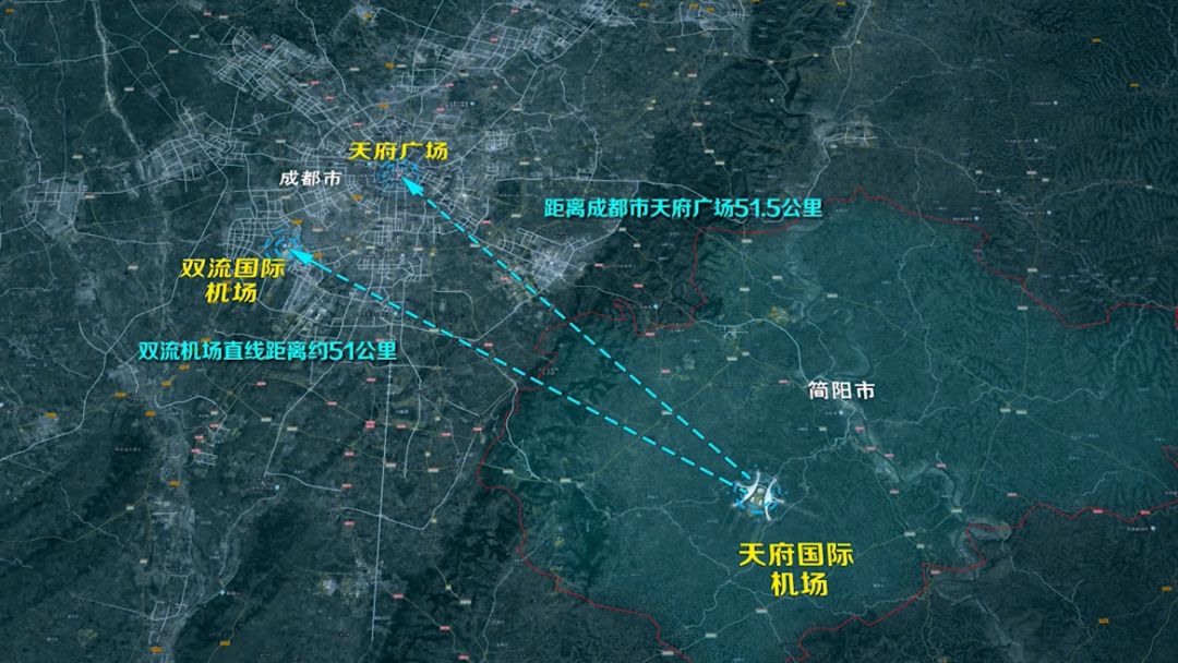 天府机场鸟瞰图